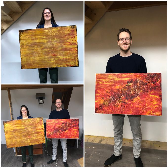 Die Bilder entstanden mit viel Spass und Freude Nov/Dez. 2020